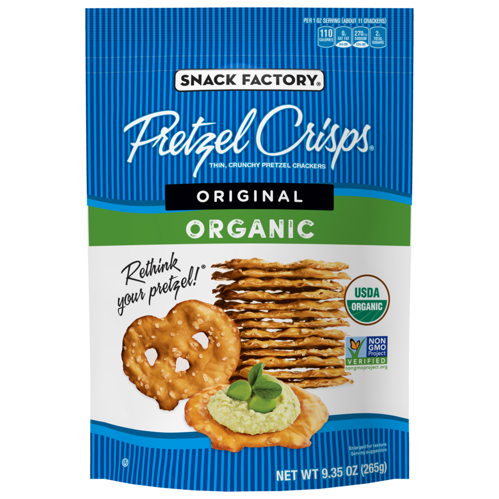 Original Organic Pretzel Crisps Pretzel Crisps